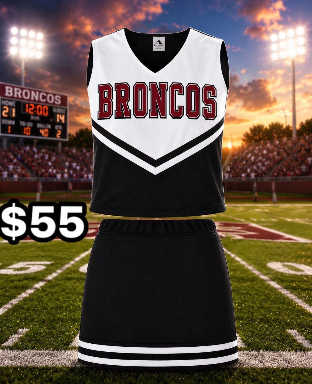 Customizable Cheerleading suit