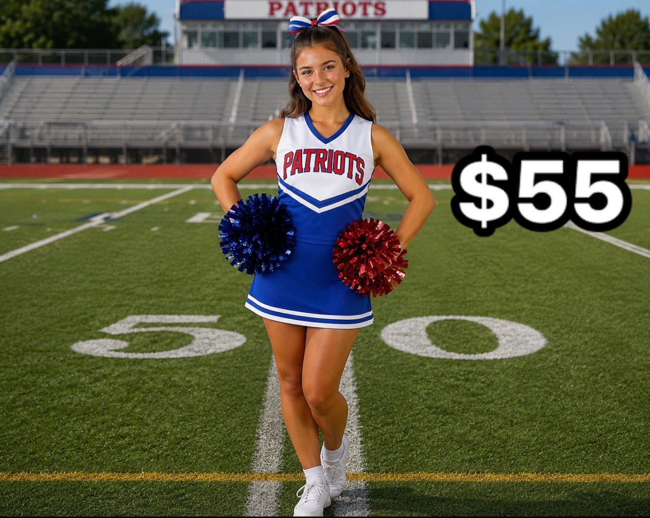 Customizable Cheerleading suit