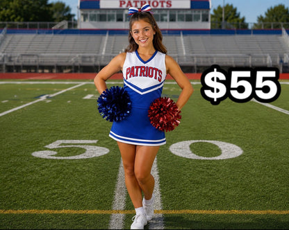 Customizable Cheerleading suit