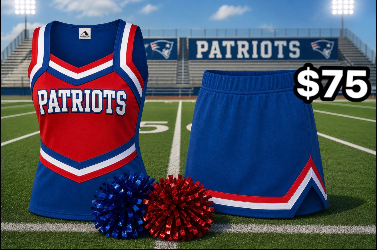 Customizable cheer uniform