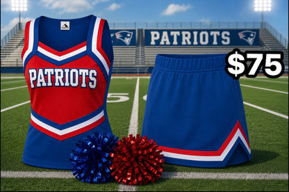 Customizable cheer uniform